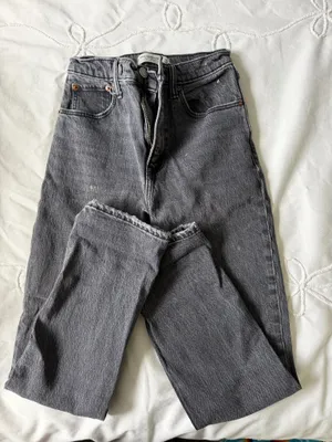 Abercrombie & Fitch The 90’s straight ultra High-Rise Jeans thumbnail 1