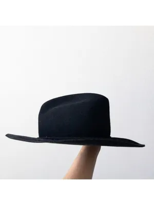NEW Monrowe Wool Cowboy Hat S Black Western Felt Southwestern REVOLVE Exclusive thumbnail 8