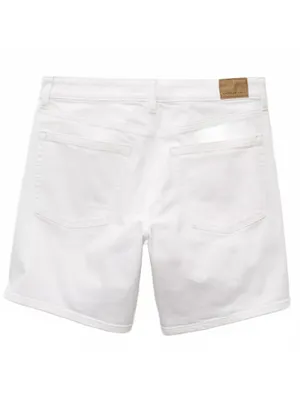 AE 8" Dreamy Drape Stretch Low-Rise Baggy Jort American Eagle NWT White Size 18 thumbnail 5