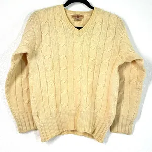 M Sweater Pullover vintage 50's fisherman wool knitwear Paine of Godalming thumbnail 2