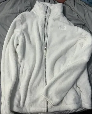 North Face Womens White fleece Jackets thumbnail 1