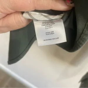 CAbi Green Utility Cotton‎ Jacket Small Minimalist Military Style Streetwear thumbnail 3