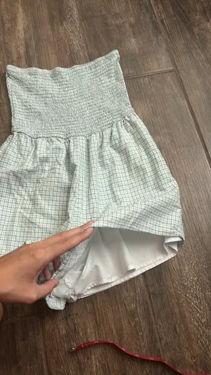 Forever 21 Romper Blue White thumbnail 2
