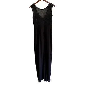 Susan Roselli Maxi Dress Size 6 Black Sleeveless Evening‎ Party Gown thumbnail 9