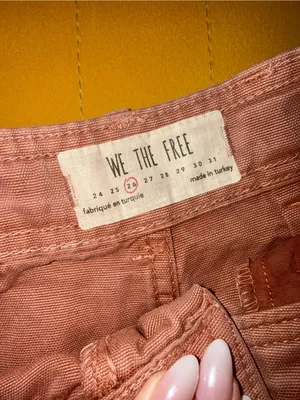 Free people patti pant in rust thumbnail 6