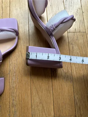 Steve Madden Lavender Braided Strap Block Heel Sandals thumbnail 7