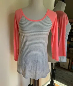 American Eagle Medium Striped Top thumbnail 1