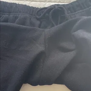 NWT Old Navy Wide Leg Sweatpants Black Jack Lounge Athleisure Comfy Joggers - S thumbnail 8