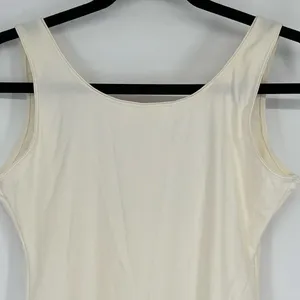 TAPEMEASURE Womens Shapewear Cami L Ivory‎ Open Bust Tummy Control Tank WYOB thumbnail 9