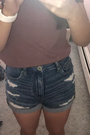 American Eagle High Waisted Shorts thumbnail 1