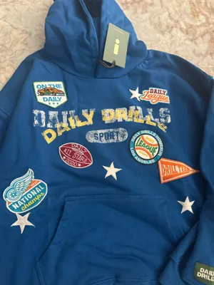 Daily Drills Allstar Hoodie Colbalt thumbnail 5