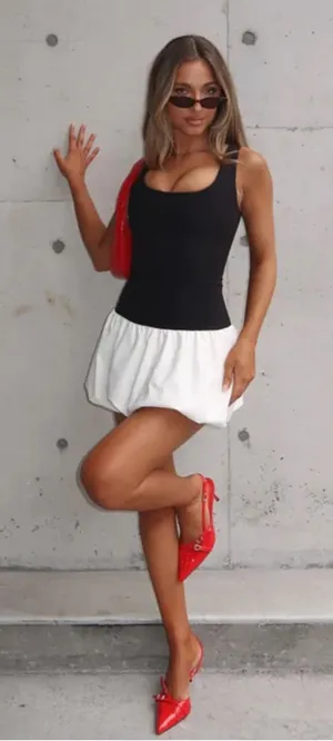 whitefox boutique PICK YOUR POISON MINI DRESS-M NWT thumbnail 1