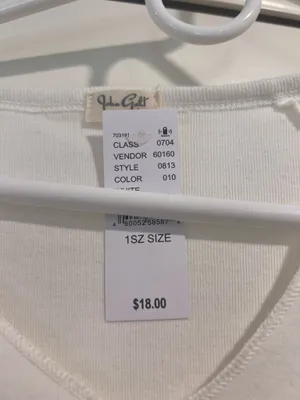 John Galt White Brandy Melville Top thumbnail 4