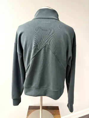 7 Diamonds Rev Crop Quarter Zip Green Size L thumbnail 5
