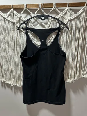 lululemon athletica Black Racerback Tank Top thumbnail 5