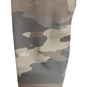 Alo Yoga Putty Camo High Rise‎ Vapor Leggings - Size Large Full Length thumbnail 3