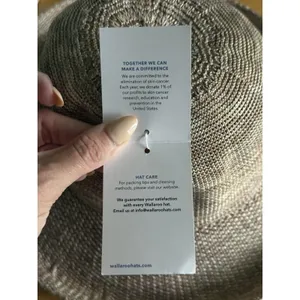 Wallaroo Hat Company Petite Victoria Sun Straw Hat Mixed Camel Beige Packable thumbnail 9