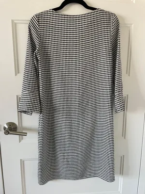 Cute  Work Dress Houndstooth thumbnail 4
