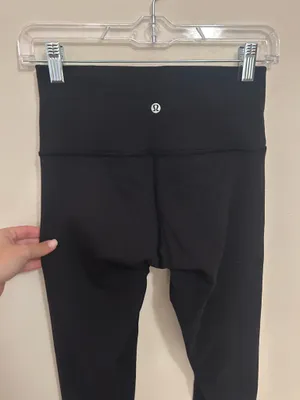 Lululemon Wunder Under Leggings High-Rise Black 25" thumbnail 2