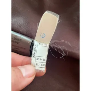 Wilsons Leather Brown Lambskin Zip Jacket Womens Large Y2K Minimalist Coat thumbnail 9