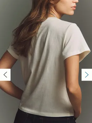Maeve Evelyn Short-Sleeve Tee Size Small thumbnail 2