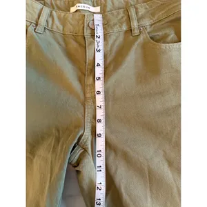 PacSun Low Rise Baggy‎ Jeans Olive Green Wide Leg Denim Pants Womens 28 thumbnail 9