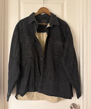 Vintage Flannel Gray Size XXL thumbnail 1