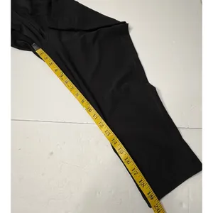 Nike Dri Fit Womens Size XL Black Capri Leggings Yoga Workout Athleisure Walk thumbnail 5