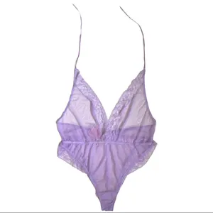 Savage x Fenty Lingerie Teddy Lavender Mesh Bodysuit 3Xl NWT thumbnail 3