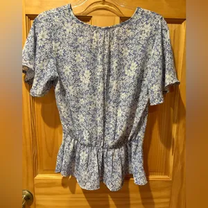 Sienna Sky floral print blouse women’s M thumbnail 4