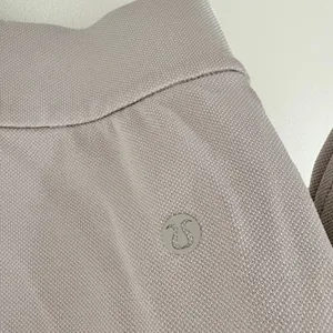 Lululemon Softstreme Pique rack Jacket Small Downtown Tan Cropped Full Zip thumbnail 6