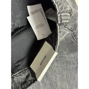 Hollister Low Rise Taper Baggy 20L W35L‎ Black Stonewashed Jeans Pants thumbnail 5