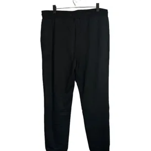 Badgley Mischka Women’s Black French Terry Joggers Face Logo Original Artwork LG thumbnail 2