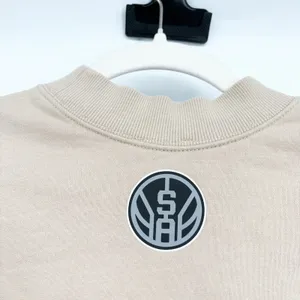 QORE Womens Western Tan San Antonio Spurs Streetwear Mock Neck Sweatshirt‎ S/M thumbnail 6