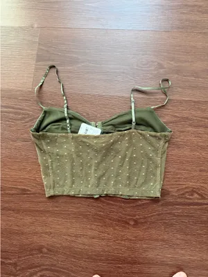 Free People Night Rhythm Mesh Corset Cami thumbnail 5