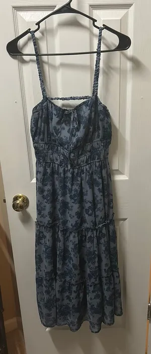 Trixxi Blue flower sundress thumbnail 1