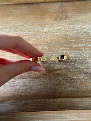 BaubleBar Gold Disney Cuff Bracelet thumbnail 2