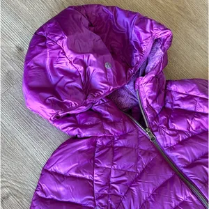 Lululemon Down For a Run Jacket in Tender Violet color size 4 thumbnail 9