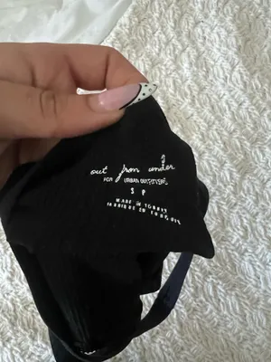 Urban outfitters black halter tank thumbnail 3