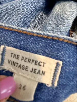 Madewell Womens 26 The Perfect Vintage Jean Distressed Ripped thumbnail 5