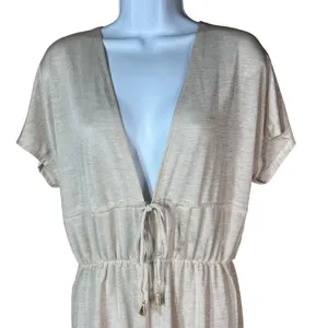 Victorias Secret Semi Sheer Romper Size Medium‎ thumbnail 2