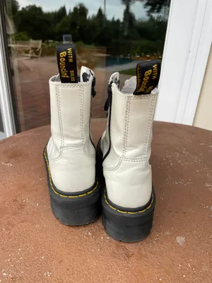 Dr. Martens White platform thumbnail 5