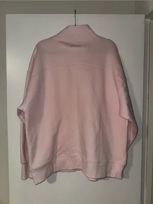 OFFLINE by Aerie Cloud Fleece Oversized Mockneck Sweatshirt - Light Pink thumbnail 9