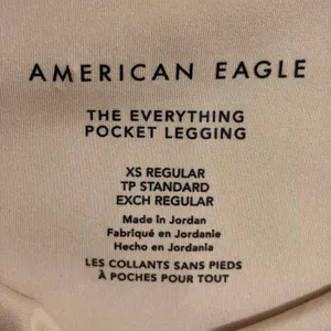 American Eagle The Everything Pocket Legging Peach Blush High Rise XS Regular thumbnail 6