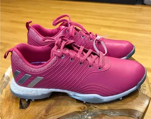 Adidas Adipower Golf Shoes Pink Size 7.5 thumbnail 1