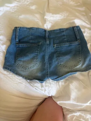 Shein Jean Mini Skort thumbnail 2