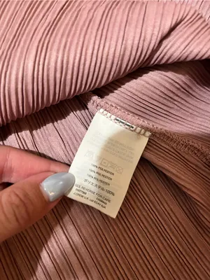 MADEWELL Texture & Thred Micropleat Top in Vintage Mauve thumbnail 6