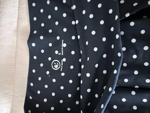 Hollister blue and white poka dot skirt thumbnail 3