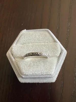 Women’s Stainless Steel Silver Ring Size 7 thumbnail 2