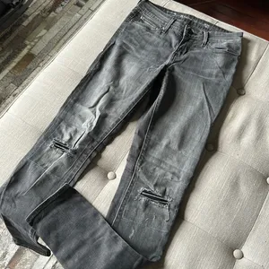 Levis Women Demi Curve Mid Rise Skinny Grey Patchwork Jeans‎ thumbnail 1